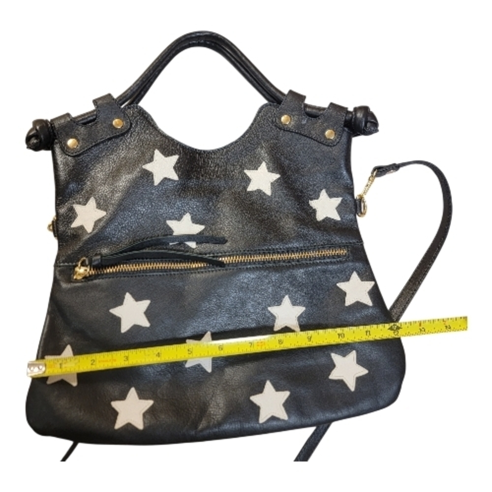 Pietro Alessandro Black & White Star Crossbody Bag - Picture 9 of 9